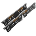 2PCS Stainless Steel Stove Gap Covers Adjustable Length Oven Side Gap Fillers Anti Rust Heat Resistant Stove Counter Gap Fillers
